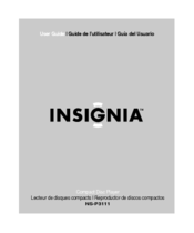 Insignia NS-P3111 User Manual