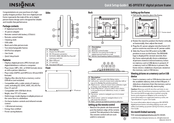 Insignia NS-DPF8TR Quick Setup Manual
