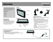 Insignia NS-NAV01 Quick Setup Manual