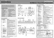 Insignia NS-HTIB51A Quick Setup Manual