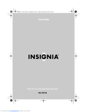 Insignia NS-KP04 User Manual