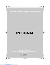 Insignia NS-10PDVDD User Manual