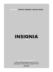 Insignia IS-PD7BL User Manual