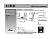 Insignia NS-HD01 - Portable HD Radio Quick Setup Manual