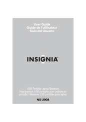 Insignia NS-2908 - 2.0 Portable USB Speaker System 2 PC User Manual