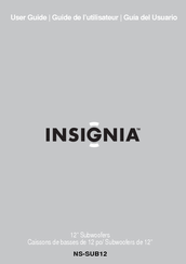 Insignia NS-SUB12 User Manual