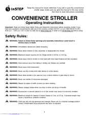 Instep RS100 Operating Instructions Manual