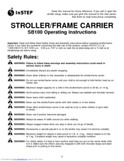 Instep SB100 Operating Instructions Manual