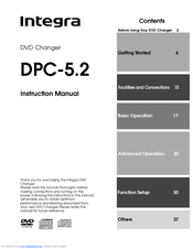 Integra DPC-5.2 Instruction Manual
