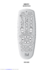DirecTV DirecTV Big Easy Remote Control User Manual