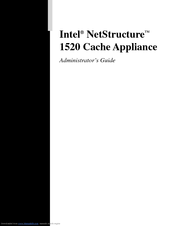 Intel NetStructure 1520 Administrator's Manual