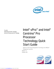 Intel vPro Quick Start Manual