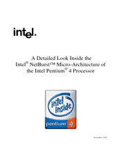 Intel NetBurst User Manual
