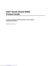 Intel SHG2 Product Manual