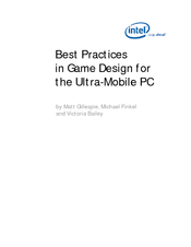 Intel UMPC Manual