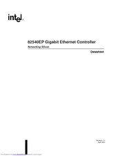 Intel 82540EP Datasheet