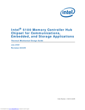 Intel 5100 Series Design Manual