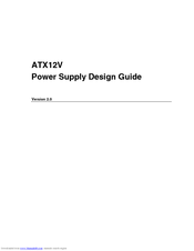 Intel ATX12V Design Manual