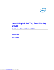 Intel 82854 GMCH User Manual