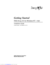 StorageWorks RAID Array 410 Installation Manual