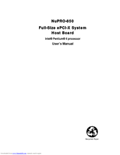 ADLINK Technology NuPRO-850 User Manual