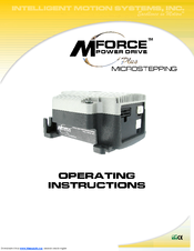 Intelligent Motion Systems Microstepping MForce PowerDrive Operating Instructions Manual