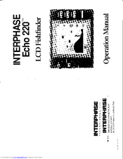 Interphase Echo 220 Operation Manual