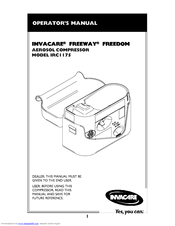Invacare Freeway Freedom IRC1175 Operator's Manual