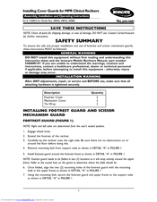 Invacare 6905A Assembly, Installation And Operating Instructions
