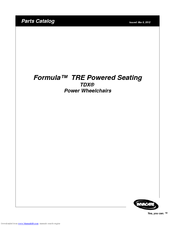 Invacare Formula Parts Catalog
