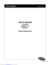 Invacare Storm Ranger X Parts Catalog