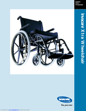 Invacare Xtra Specifications