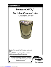 Invacare XPO100B User Manual