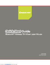 Iogear GME229B Quick Start Manual