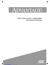 AST RESEARCH Advantage! 9000 Series User Manual