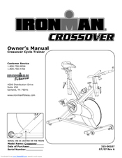 Ironman Fitness Crossover Owner's Manual
