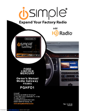 iSimple PXAMG Owner's Manual