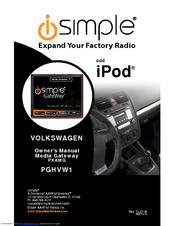 iSimple PGHVW1 Owner's Manual