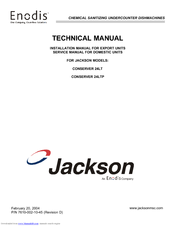 Jackson CONSERVER 24LT Technical Manual