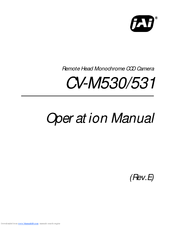 JAI CV-M531 Operation Manual