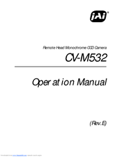 JAI CV-M532 Operation Manual