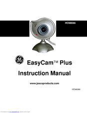 GE HO98066 EasyCam Plus Instruction Manual