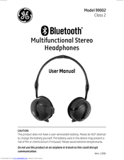 GE Bluetooth 99002 User Manual