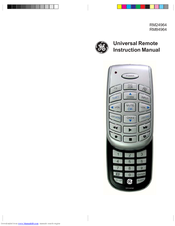GE RM24964 Instruction Manual
