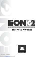 JBL EONSUB-G2 User Manual