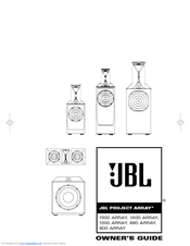 JBL 1000 ARRAY BG Owner's Manual