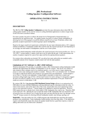 JBL Speaker User Manual