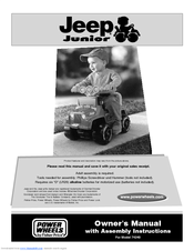 Power Wheels Jeep Junior 74240 Owner's Manual And Assembly Instructions