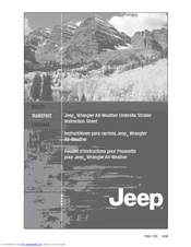 Jeep S58J-T-R2 Instruction Sheet