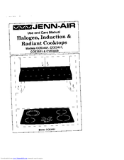 Jenn-Air CVE3400 Use And Care Manual